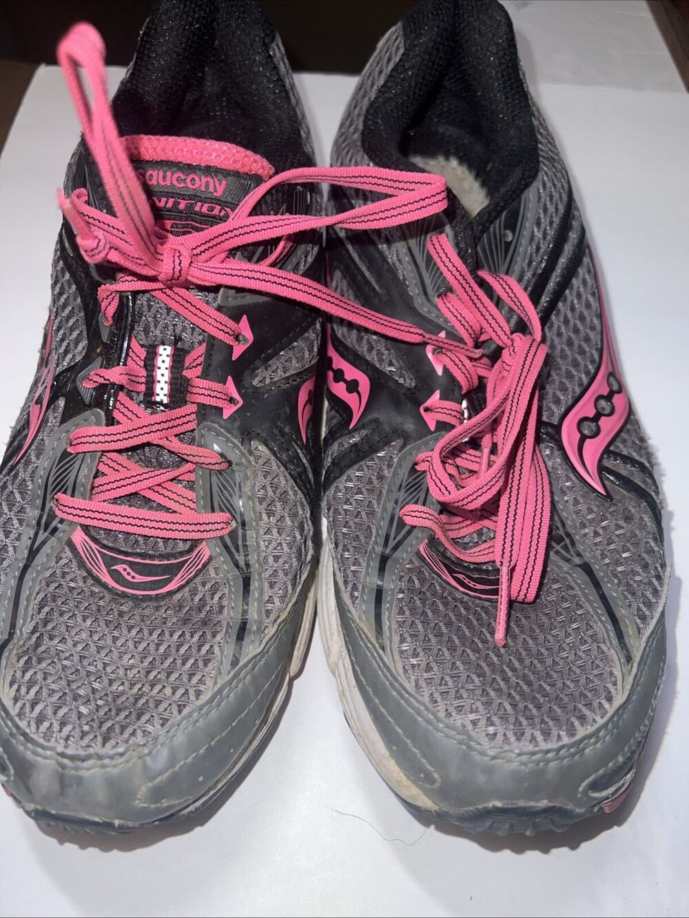 Size 9- Saucony Grid Ignition 5 Gray/Pink Women’s Running Training Shoes
